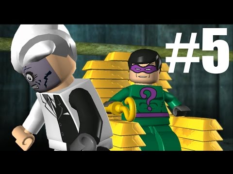 Видео: LEGO Batman: The Video Game Прохождение #5 ►Двуликий и Загадка