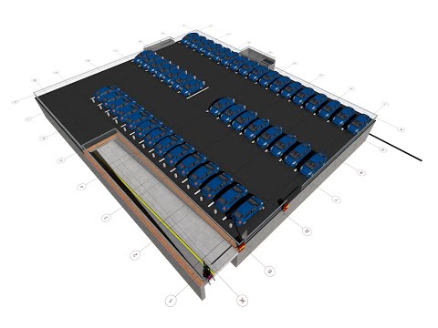 Видео: Проект одноэтажного подземного паркинга на 36 машин