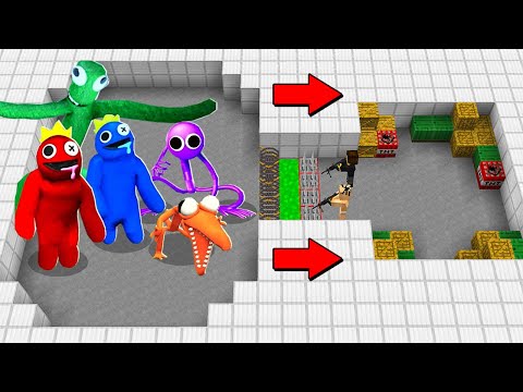 Видео: АРМИЯ 1000 РАДУЖНЫХ ДРУЗЕЙ ПРОТИВ НУБА И ПРО В МАЙНКРАФТ! АРМИЯ RAINBOW FRIENDS MINECRAFT БИТВА!