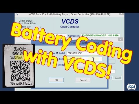Видео: Кодирование батареи