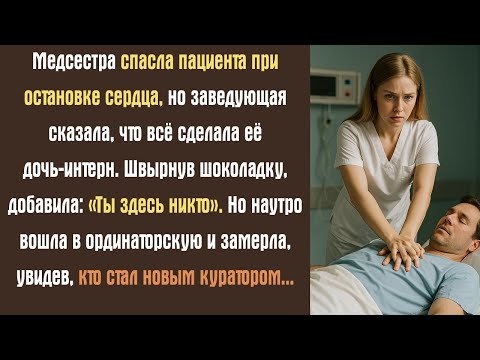 Видео: Медсестра спасла пациента при остановке сердца, но заведующая сказала, что всё сделала её дочь...
