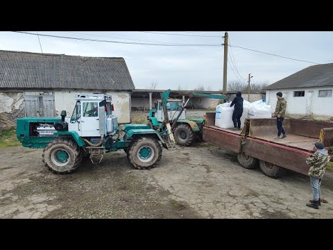 Видео: Перегружаємо СЕЛІТРУ новим Т-150К❌ Чуть не перекинули ЗІЛ😱 Ціни на зерно падають на саме дно❌