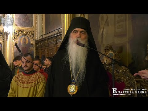 Видео: Митрополит бачки др Иринеј, Обраћање после Литургије и парастоса, Нови Сад, 1. новембар 2025.