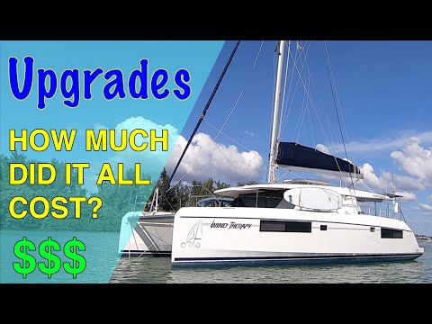 Видео: Сколько стоит переоборудовать чартерную лодку Leopard 45 в наш дом? E27