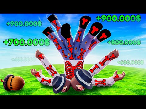 Видео: 😱 СЛОМАЙ СЕБЕ КОСТИ Чтобы ЗАРАБОТАТЬ в РОБЛОКС! + Фиксплей! #3
