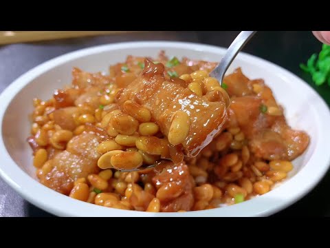 Видео: Тушеное мясо с соей! Очень вкусно — риса никогда не хватает, привычный вкус