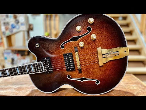 Видео: Эпическая гитара из обрезков дерева всего за 2 недели? Сборка с полностью полым корпусом — от нач...