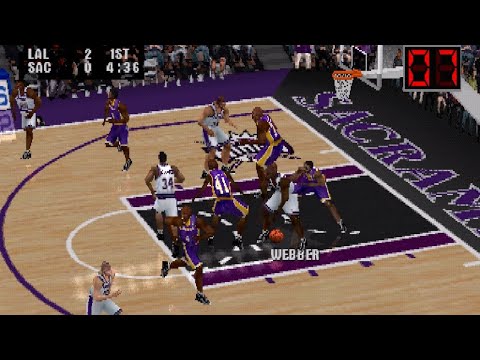 Видео: Игра NBA CPU: Lakers против Kings (27.10.2025) | NBA Live 2001 (PS1)
