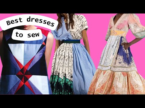 Видео: 20 лучших платьев, которые можно переделать и сшить (вдохновение для создания лоскутных платьев)