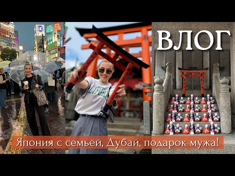 Видео: ВЛОГ: ПРАЗДНУЕМ ГОДОВЩИНУ В ЯПОНИИ, ДУБАЙ,  КИОТО, ТОКИО, ПУТЕШЕСТВИЕ С СЕМЬЁЙ!