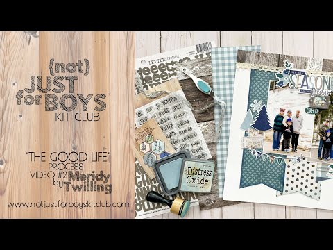 Видео: Видео процесса NJFB «Хорошая жизнь» №2 от Мериди Твиллинг