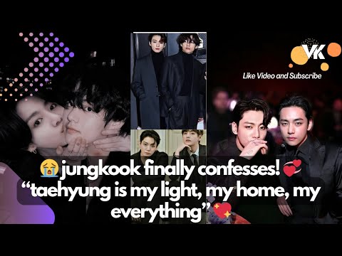 Видео: 💖 Трогательный момент Тхэкука?! Чонгук наконец-то признается, что Тэхён — его единственная настоящая