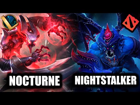 Видео: КТО ЛУЧШЕ? NIGHTSTALKER ИЛИ NOCTURNE || DOTA 2 И LEAGUE