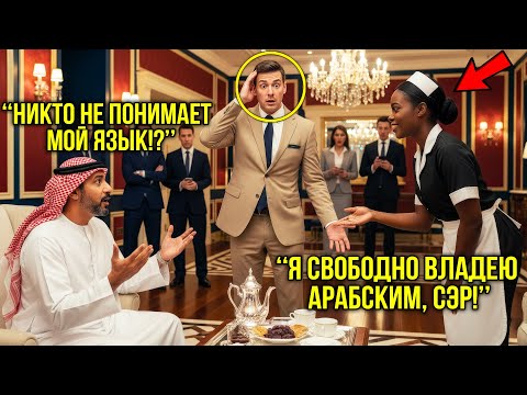 Видео: Миллионер-Араб Разворачивался К Выходу Но Горничная Прошептала Что-То И Он Замер В Шоке