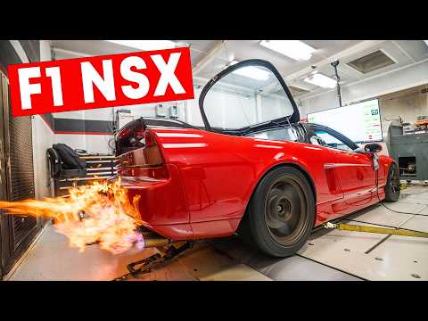 Видео: Мой Honda NSX с турбонаддувом — это просто СУПЕР!