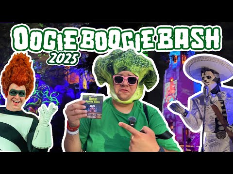 Видео: В этом году мы были напуганы на фестивале Oogie Boogie Bash! | Злодеи, развлечения и многое друго...