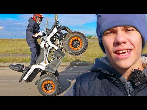 Видео: Ка Делать Трюки на Квадрацикле