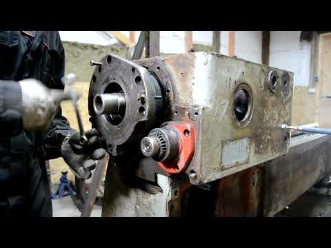 Видео: Restoration of an old lathe 1А616  Part 2
