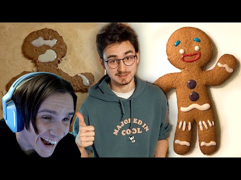 Видео: Готовлю печенье из ШРЕКА.. ( TheBrianMaps ) Реакция