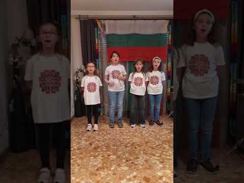 Видео: ,,Българийо, родина мила" в изпълнение на ДВГ,, Слънчеви ноти", Алзира, Испания