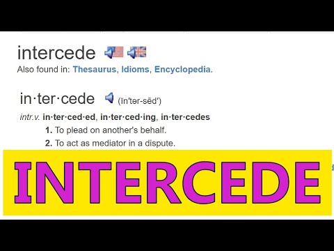 Видео: Крутые полезные слова для Duolingo, TOEFL, IELTS! *INTERCEDE*