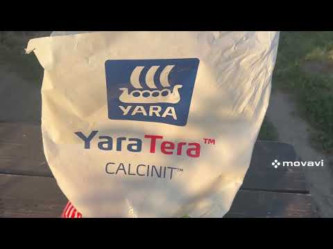 Видео: Підживлення малини. Мінеральне добриво кальцієва селітра. CALCINIT. Схема живлення малини