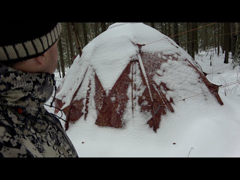 Видео: Эвакуация палатки УП-5 \ Два месяца в лесу