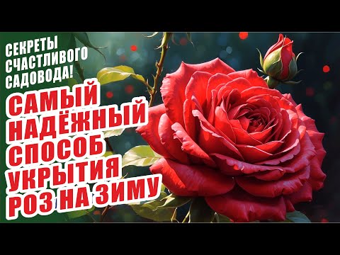 Видео: САМЫЙ НАДЁЖНЫЙ СПОСОБ УКРЫТИЯ РОЗ НА ЗИМУ. ПРАВИЛА УКРЫТИЯ РОЗ. УКРЫТИЕ РОЗ. ЗИМОВКА РОЗ РОЗЫ В САДУ