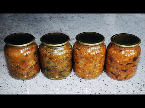 Видео: ИКРА из БАКЛАЖАНОВ на ЗИМУ! Выпуск №301
