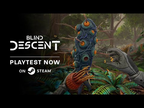 Видео: Blind Descent  ►В Жутких Глубинах Марса: Первый Взгляд