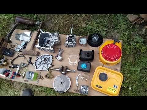 Видео: Бензиновый двигатель Forte F210 GS 20 с сильной вибрацией