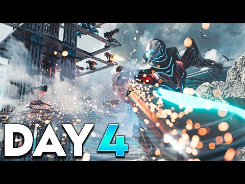 Видео: Онлайн-рейд на тропический остров Север и почти полное уничтожение! - ARK PvP