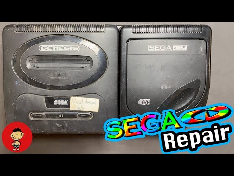 Видео: Ремонт неисправного Sega CD — восстановление ретро-консолей
