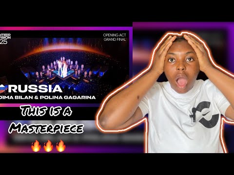 Видео: Reaction to Opening Act | Dima Bilan and Polina Gagarina - At Dawn (На заре) | Intervision '25(FTH)