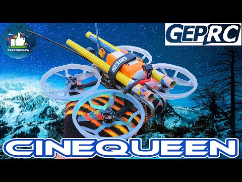Видео: ✅ FPV CineWhoop GEPRC CineQueen 3inch - Мягкий и Плавный 4K Вуп 2020!⚡💥