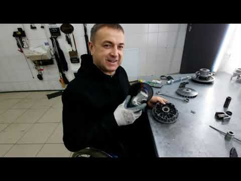 Видео: Ремонт двух вариаторов от Квадроцикла Arctic Cat