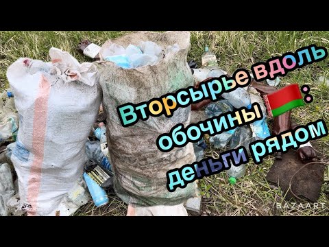 Видео: Находки с обочины дороги. Сдаем вторсырье в Республике 🇧🇾