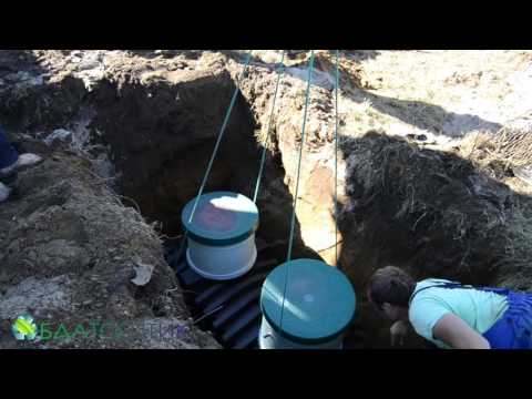 Видео: Балтсетик установка станции биологической очистки БИОТАКНК 6 САМ