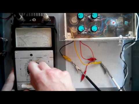 Видео: как измерять тестером Ц4315 цэшка