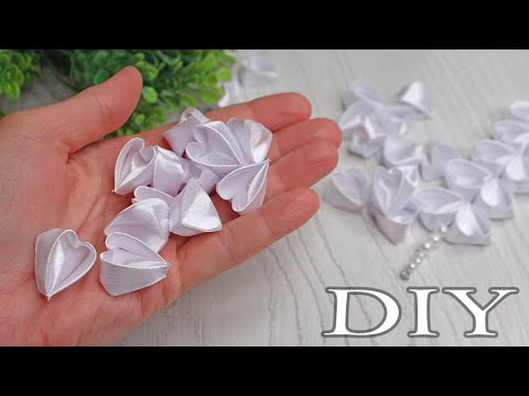 Видео: Воздушные, КАК ОБЛАКО! Белые и ШИКАРНЫЕ банты на  1 СЕНТЯБРЯ. Lbeads.