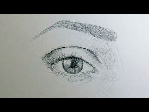 Видео: Как рисовать глаза