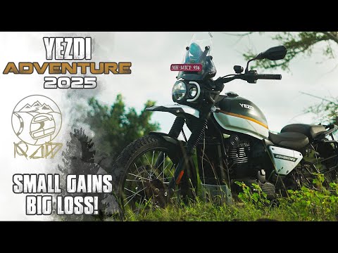 Видео: Обзор Yezdi Adventure 2025 | Небольшие достижения, большие потери | Официальный представитель Sag...