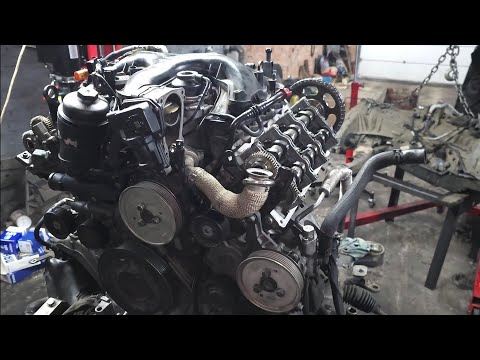 Видео: Туарег с пробегом 650 тыс,км. Поставил мотор