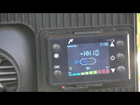 Видео: Дизельный стояночный обогреватель Banggood HCALORY HBH2 5 л 8 кВт