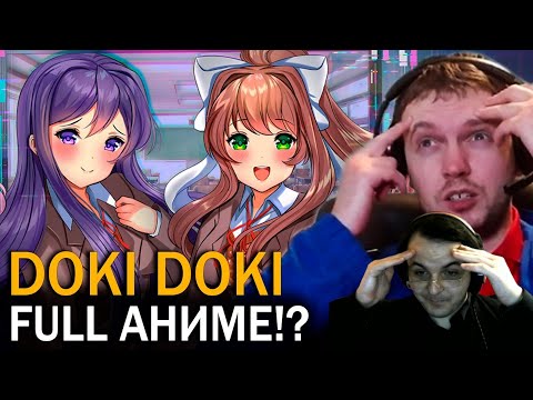 Видео: Жмиль смотрит хайлайт Папича в Doki Doki