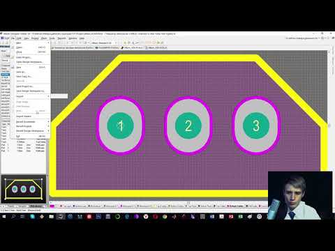 Видео: Создание посадочных мест. Library Expert Lite. IPC Wizard Altium