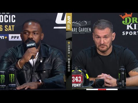 Видео: UFC 309: Пресс-конференция