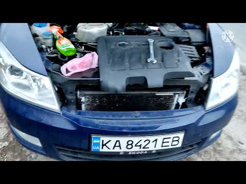 Видео: промывка сажевого фильтра школа Октавия 1.6 тдИ. 2012
