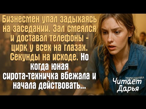 Видео: Бизнесмен упал задыхаясь на заседании. Зал смеялся и доставал телефоны - цирк у всех на глазах.