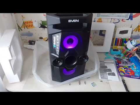 Видео: обзор акустической системы sven ps-650